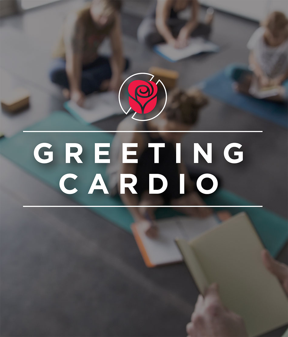 Greeting Cardio lockup