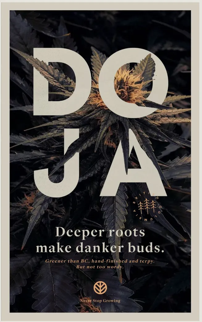 Doja Deepr Roots Make Danker Buds Ad Layout